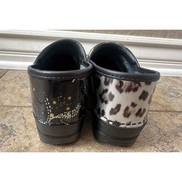 Dansko Mismatch Multicolors Women’s Clog Shoes Size 38 - Picture 5 of 7